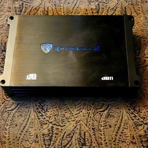 Rockville dB11 1400 Watt Peak/350 Watt RMS Mono 2-Ohm Amplifier Car Amp